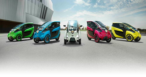 Toyota trình diễn xe viễn tưởng i-Road 3 bánh tại TED Vancouver