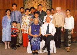 Toàn thể gia đình ông Lý Quang Diệu.