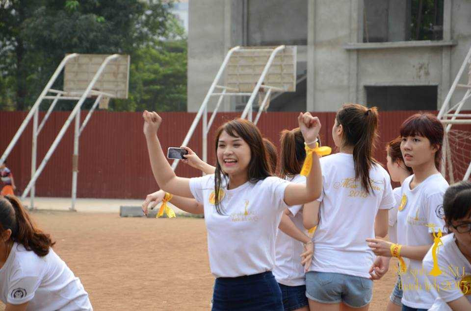  Phần thi Đại sứ Thể Thao nằm trong khuôn khổ vòng Chung khảo cuộc thi 2015. Miss VNU