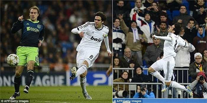 Ngày 4/12/2012, Kaka trở thành chân sút người Brazil thành công nhất tại Champions League. 