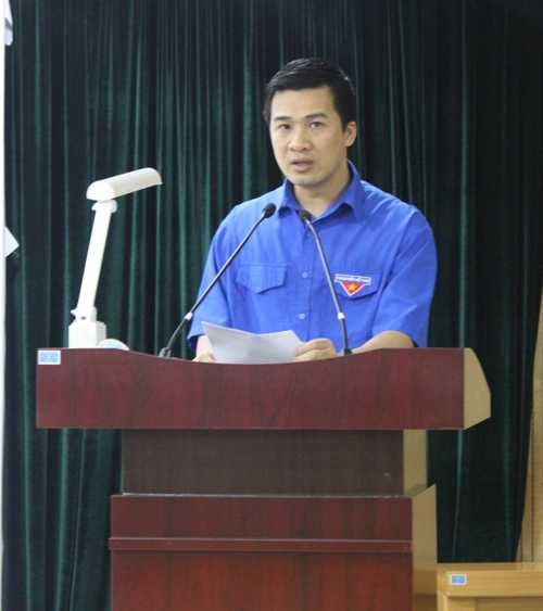 Anh Vũ Minh Lý (GĐ Trung tâm tình nguyện Quốc gia).