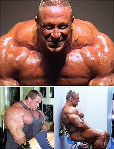 3. Người đàn ông có vai to và rộng nhất: Sinh năm 1972, Markus Ruhl cũng theo nghiệp thể hình từ nhỏ. 