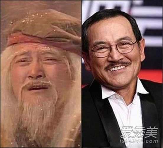 'Hồng Thất Công' Lưu Đan dù tuổi cao nhưng vẫn hoạt động tích cực trong làng giải trí. Ông là bố của nam tài tử Lưu Khải Uy. 