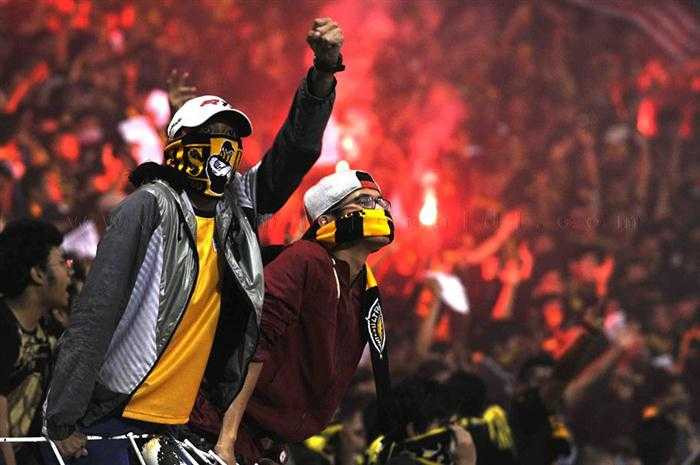 Vẻ hung hăng của những thành viên thuộc Ultras Malaysia