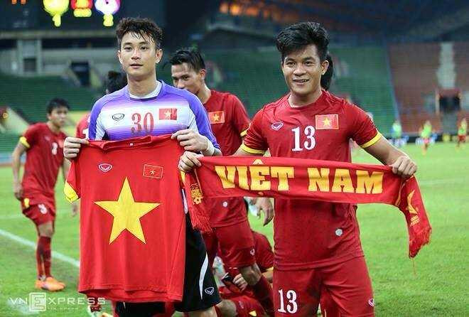 U23 VN hân hoan chiến thắng