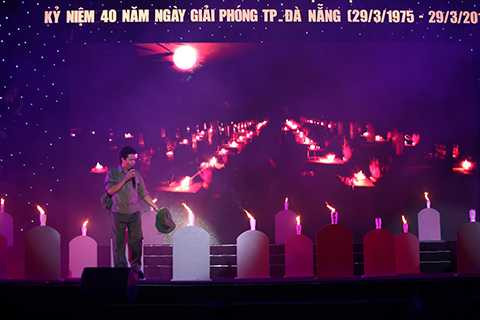 Đàm Vĩnh Hưng, Đà Nẵng, kỷ niệm 40 năm, Giải phóng thành phố, nghệ thuật,
