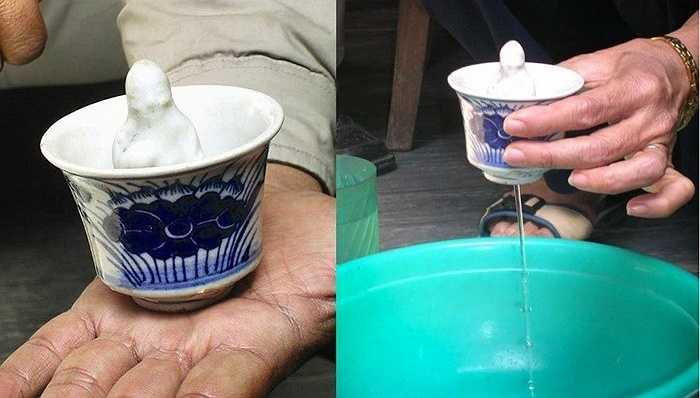 Từng được một chuyên gia người Nhật Bản nhận định niên đại, chiếc chén 'Khổng Tử' đã có từ 550-600 năm về trước. Không ít chuyên gia đồ cổ nhận định, chiếc chén thuộc hàng xưa nay hiếm có, nên giá trị có thể lên tới cả tỷ đồng.