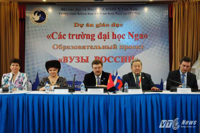 Đại diện các trường Đại học Nga tham gia giai đoạn 3 của dự án Các trường Đại học Nga