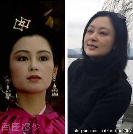 Trần Hồng trong vai Điêu Thuyền. Thời gian đã khiến nhan sắc của cô phai nhạt, vóc dáng cũng thay đổi rất nhiều. (Nguồn: Ngôi sao)