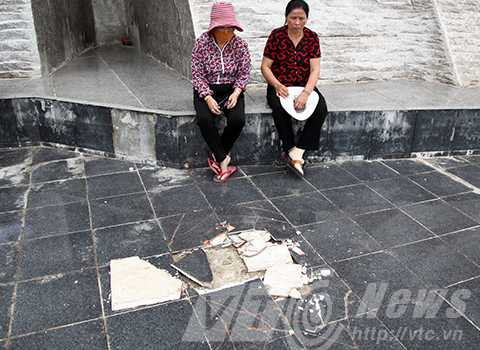 Tượng đài Mẹ VNAH, Quảng Nam, lớn nhất Việt Nam, sự cố, nứt lún