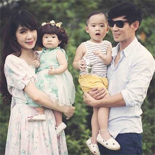 Minh Hà được đánh giá là một trong những cô vợ có gu thời trang sành điệu và ổn nhất làng giải trí Việt. 