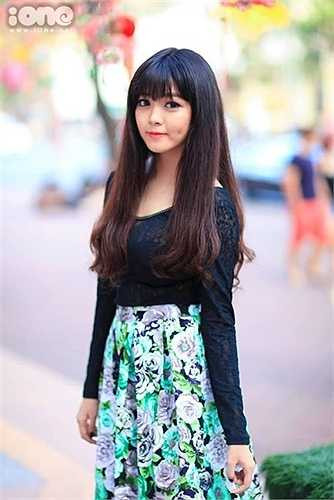 Uớc mơ của cô nàng 9x là trở thành người mẫu ảnh chuyên nghiệp.