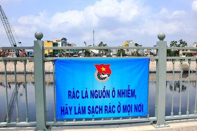 Dự án cũng kêu gọi người dân không vứt rác bừa bãi, gây ô nhiễm môi trường trên kênh Tân Hóa - Lò Gốm.