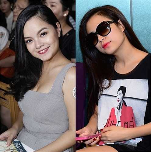 Nét đẹp hài hòa, bầu bĩnh khá giống nhau của Quỳnh Anh và Hoàng Thùy Linh.
