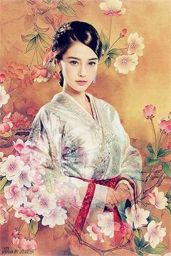 1. Angelababy trong Vân Trung Ca: Vân Trung Ca là bộ phim truyền hình cổ trang đầu tay của Angelababy. Trong phim, người đẹp vào vai Hoắc Vân Ca - cô gái thông minh, lanh lợi. 