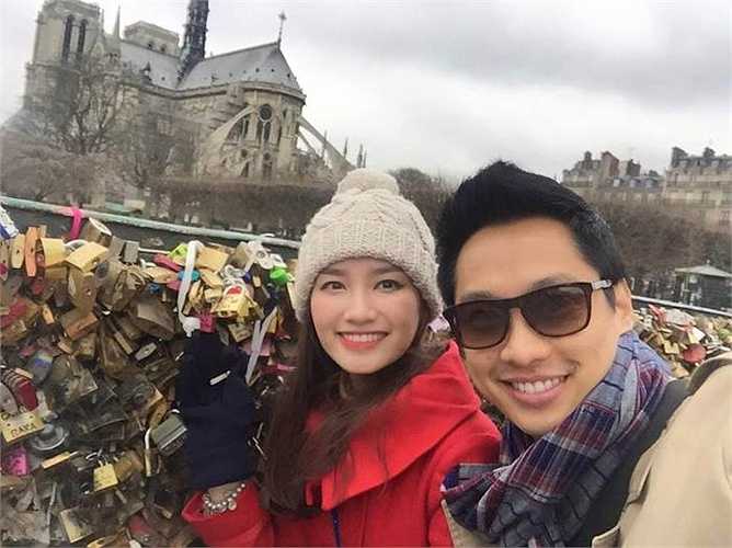 Cặp 'vợ chồng son' vừa đi Châu Âu cho tuần trăng mật.