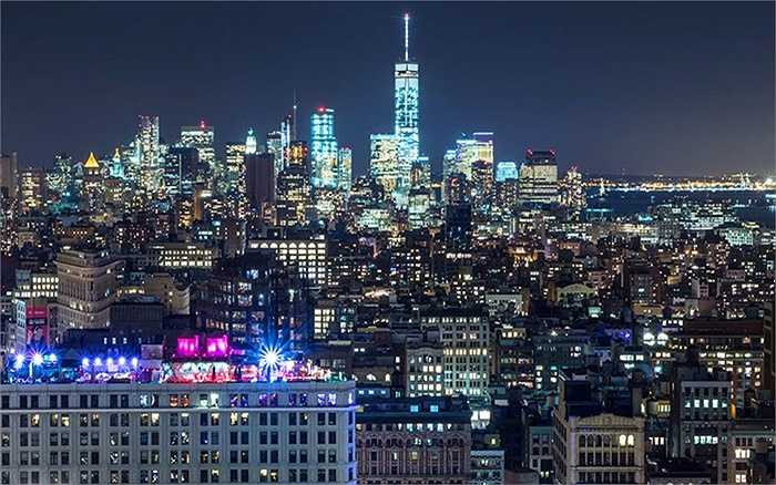 Những tòa nhà chọc trời không ngừng mọc lên ở New York