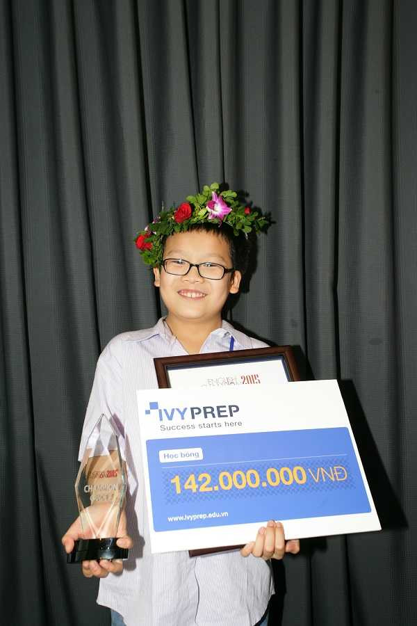 Giải nhất khối 5: Dương Minh Khôi – Lớp 5A0, Trường Tiểu học Ngôi Sao, Hà Nội