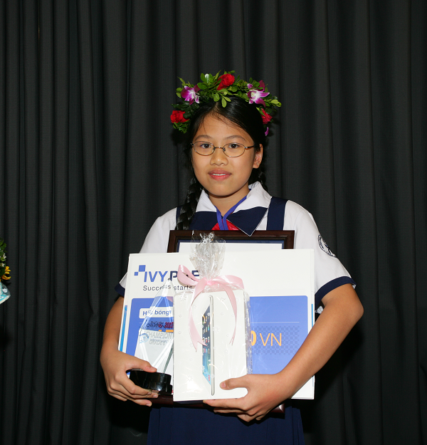 Giải nhất khối 5: Dương Minh Khôi – Lớp 5A0, Trường Tiểu học Ngôi Sao, Hà Nội