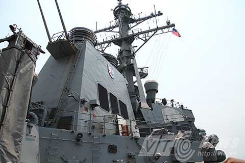 Hoa Kỳ, chiến hạm, Hải quân Mỹ, tàu khu trục, Đà Nẵng, USS FITZGERALD,USS FORT WORTH