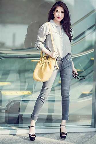 Trương Ngọc Ánh năng động, thời trang trong từng shoot ảnh.