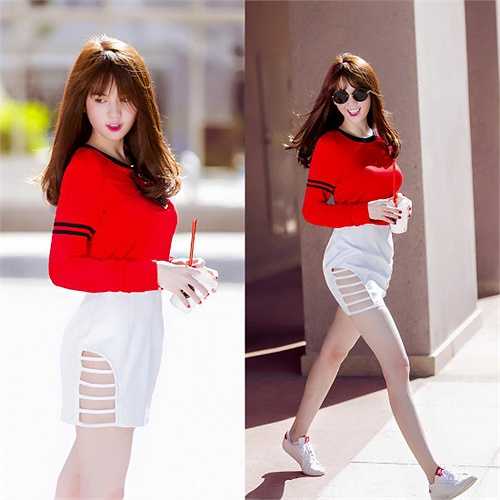 Ngọc Trinh với nhiều phong cách thời trang khác nhau.