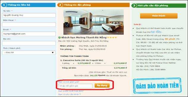 VinaPhone và MyTour.vn ưu đãi khách hàng mùa du lịch hè 2015