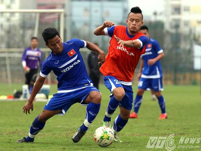 Công Phượng, Tuấn Anh chuẩn bị đấu U23 Hàn Quốc