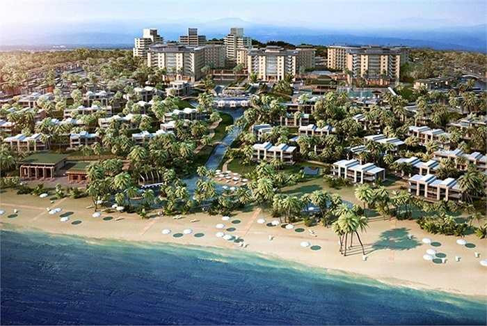 Trong ảnh là Phối cảnh dự án khu nghỉ dưỡng ALMA tại Cam Ranh do tỷ phú Igal Ahouvi làm chủ đầu tư.