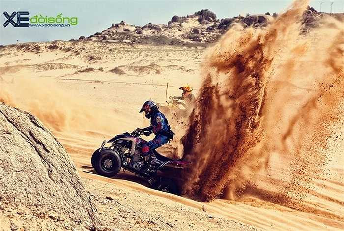 Đây không chỉ là giải đua xe địa hình đồi cát đầu tiên được tổ chức tại Việt Nam, mà cũng là lần đầu tiên giải đấu địa hình mang tính chuyên nghiệp có phân hạng tranh tài cho các xe ATV/UTV. 