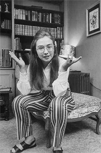 Hillary Rodham khi còn là sinh viên, chưa đổi theo họ chồng