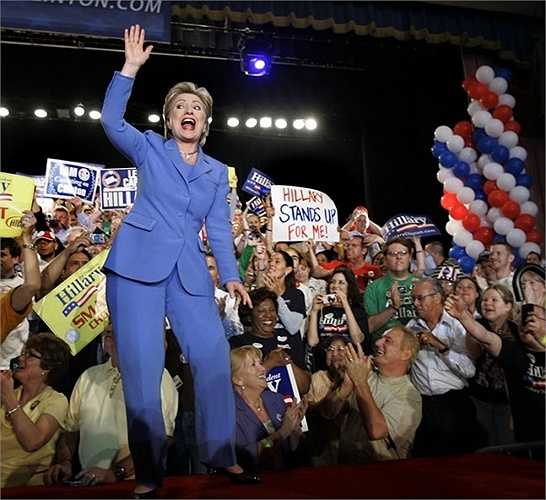 Hillary Clinton trong chiến dịch tranh cử của mình