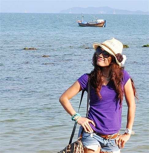 Vẻ đẹp xì tin của chị Sao Mai.