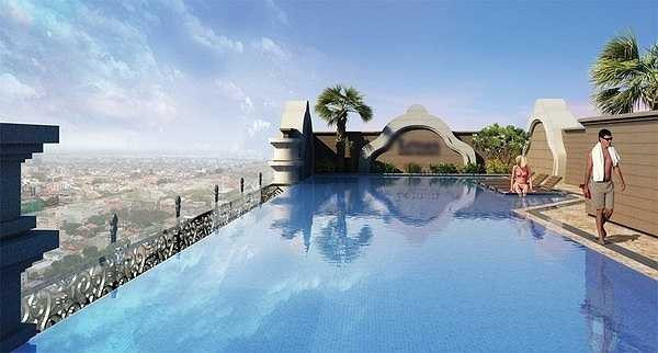 Cô và chồng muốn có một không gian rộng rãi hơn nên đã không tiếc tiền đầu tư tới 85 tỷ đồng cho căn hộ rộng hơn 670 mét vuông này.