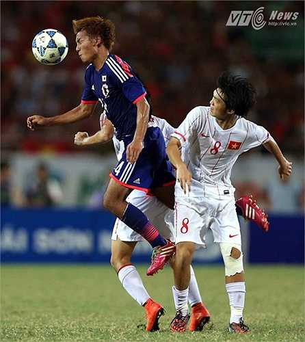 Ở trận chung kết gặp U19 Nhật Bản, Tuấn Anh và đồng đội một lần nữa bại trận sát nút trước đối thủ dù đã có thời điểm chơi lấn lướt. (Ảnh: Quang Minh)