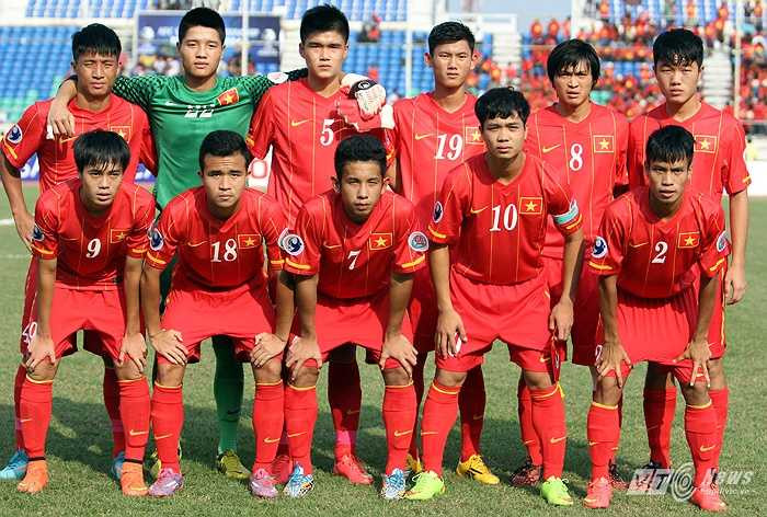 Tuấn Anh trong đội hình U19 Việt Nam ở trận gặp U19 Trung Quốc - trận đấu mà U19 Việt Nam chơi hay nhất giải U19 châu Á. (Ảnh: Hà Thành)