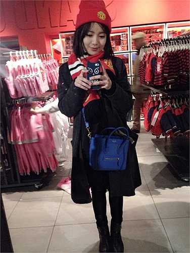 Tú Linh và hình ảnh tại Manchester