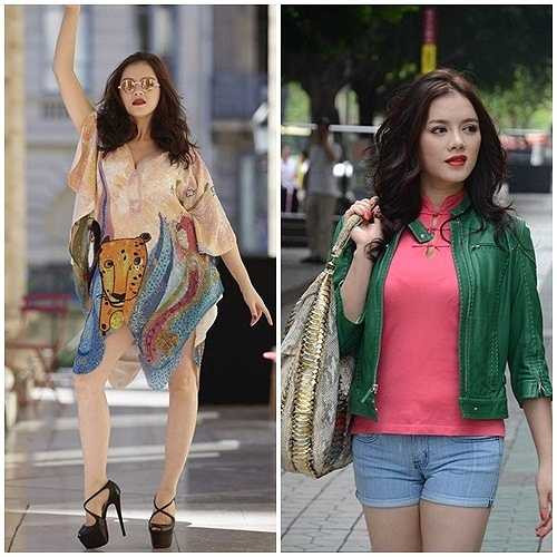 Trước đây, Lý Nhã Kỳ sa đà vào những bộ cánh màu mè, lòe loẹt. 