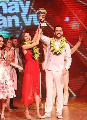 Tiết mục với những độc tác khó và tạo hình đẹp này đã góp phần giúp cô chiến thắng tại cuộc thi năm nay. 