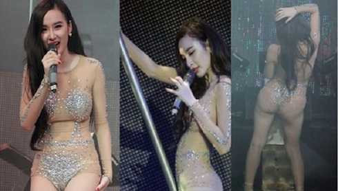angela múa cột can lộ lộ