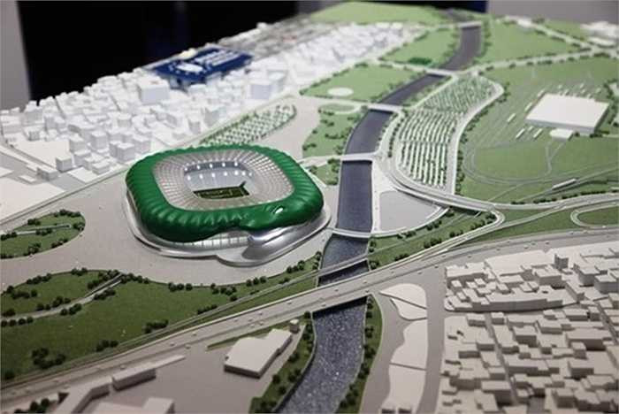 Timsah Arena sẽ là sân nhà mới của CLB Bursaspor, Thổ Nhĩ Kỳ bắt đầu từ cuối năm 2015 này
