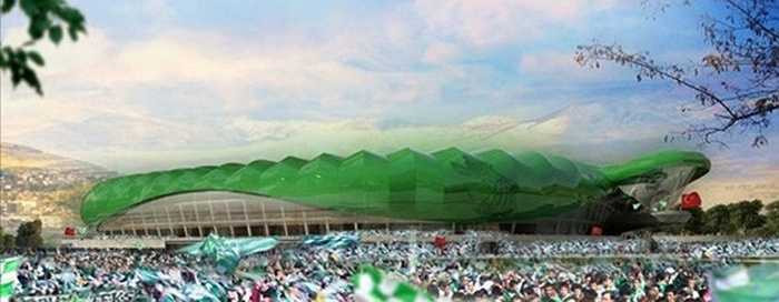 Sau hơn 4 năm thi công, Timsah Arena hứa hẹn sẽ mang lại sức sống mới cho Bursaspor 