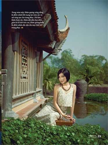 Và tiếp tục công việc làm mẫu ảnh. 