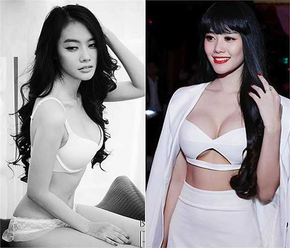 Linh Chi có được tên tuổi nhờ việc thường xuất hiện tại các event cùng Ngọc Trinh. 