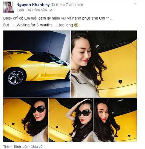 Thời gian vừa qua, Khánh My liên tục 'vung tiền' quảng bá bản thân và đầu tư váy áo trong các sự kiện lớn. 