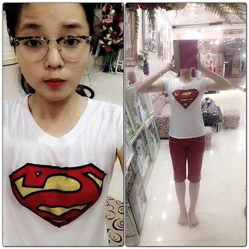 Biểu cảm của Hoa hậu Việt Nam khá đáng yêu.