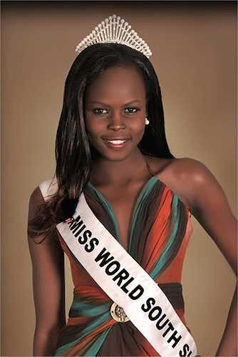 Hoa hậu Atong DeMach của Sudan lên ngôi Hoa hậu của các Hoa hậu năm 2012 