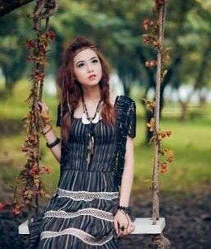 Cô chia sẻ ý tưởng khi hình thành bộ ảnh cô gái digan: 'Khi mình học môn Văn năm lớp 12 có tác phẩm 'Sông Đà' của Nguyễn Tuân , tác giả có ví von sông Đà như cô gái digan phóng khoáng và man dại. Nên từ đó mình đã mong muốn ít nhất 1 lần được hóa thân là những cô gái Di Gan ấy'.