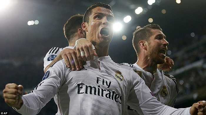 Chiến thắng gã hàng xóm đáng ghét luôn đẩy cảm xúc của các cầu thủ Real lên tột đỉnh