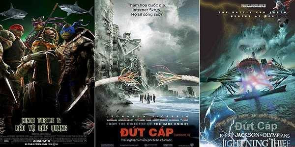 Poster các bộ phim bom tấn bị chế theo chủ đề đứt cáp